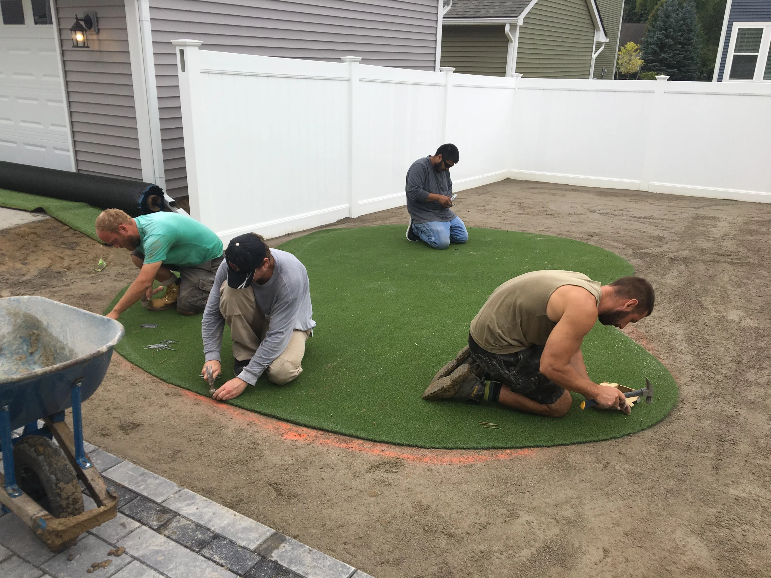 Residential Turf Installation